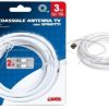 CABLE COAXIAL PARA ANTENA GLOBO 3 METROS