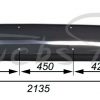 VISERA PARASOL CABINA ESTRECHA 2280mm