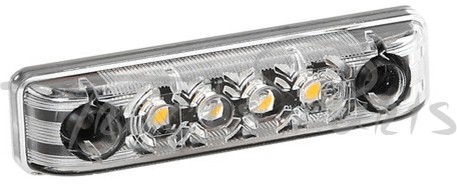 LUZ GALIBO IMPERMEABLE 4 LEDS BLANCA