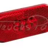 LUZ GALIBO IMPERMEABLE 4 LEDS ROJA CON REFLECTOR