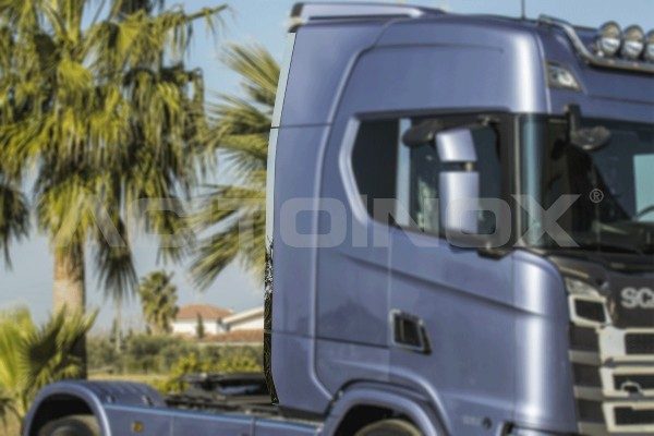 REVESTIMIENTOS SPOILER CABINA TRASERO EN ACERO INOXIDABLE SCANIA NEW GENERATION S