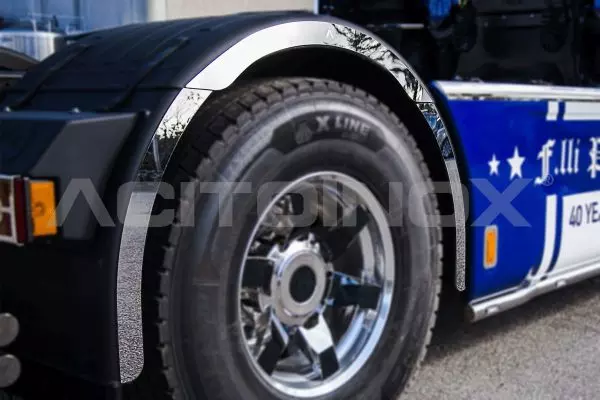 PERFILES GUARDABARROS TRASEROS EN ACERO INOXIDABLE