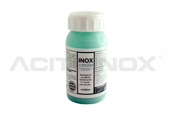 CREMA LIMPIADORA DE ACERO INOXIDABLE