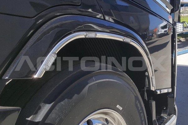 Protector guardbarros Volvo Fh 4 acero inoxidable