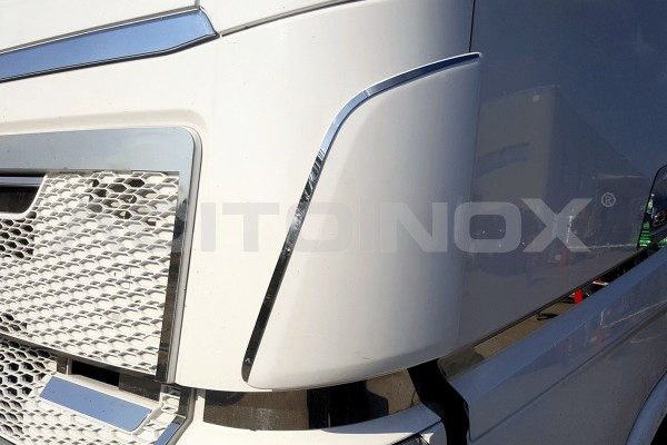 Perfil deflector delantero acero inoxidable Volvo Fh 4