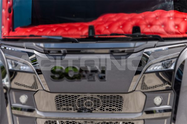 aplicacion calandra superior scania serie s serie r ng