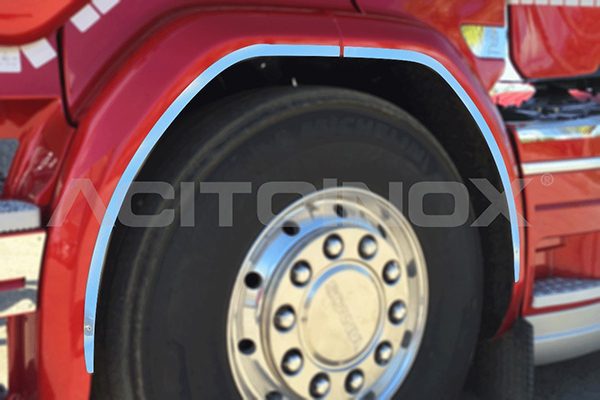 GUARDABARROS DELANTEROS INOXIDABLE SCANIA NEW R STREAMLINE