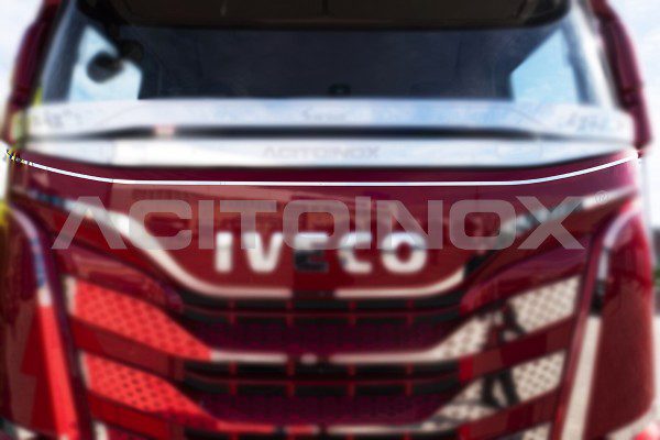 PERFIL CALANDRA SUPERIOR ACERO INOXIDABLE IVECO SWAY