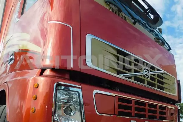 APLICACION ENTRADA AIRE VOLVO FH2 ACERO INOXIDABLE