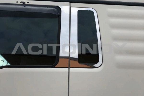 APLICACION VENTANA MAN TGX ACERO INOXIDABLE