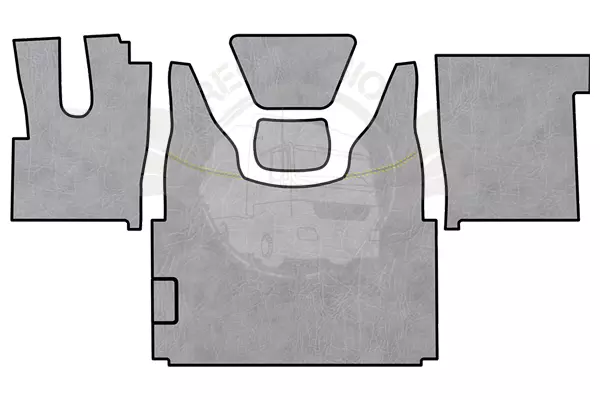CUBREMOTOR DAF 106XF GRIS