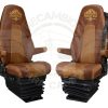 FUNDAS ASIENTO VOLVO FH4 MARRON