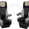 FUNDAS ASIENTO DAF 106XF GRIS