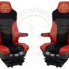 FUNDAS ASIENTO IVECO STRALIS ROJO