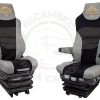 FUNDAS ASIENTO MAN TGX GRIS