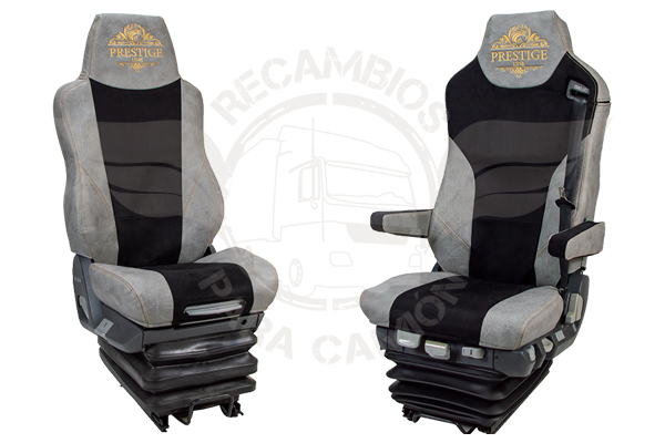 FUNDAS ASIENTO MAN TGX GRIS