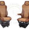 FUNDAS ASIENTO MAN TGX MARRON