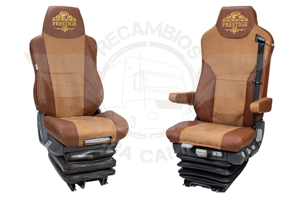 FUNDAS ASIENTO MAN TGX MARRON