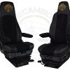 FUNDAS ASIENTO SCANIA SERIE R SERIE S NEGRO E