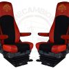 FUNDAS ASIENTO SCANIA SERIE R SERIE S ROJO C