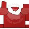 CUBREMOTOR MB MP4 ACTROS ROJO