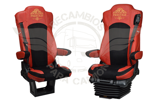 FUNDAS ASIENTO MB ACTROS MP4 ROJO