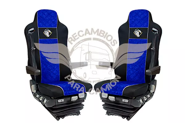 Funda asiento Iveco azul