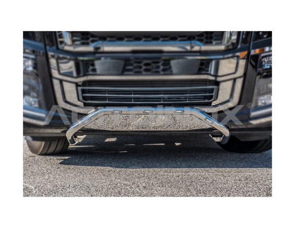 BARRA PORTAMATRICULAS CROMADA INOX PULIDO ESPEJO FORD F MAX